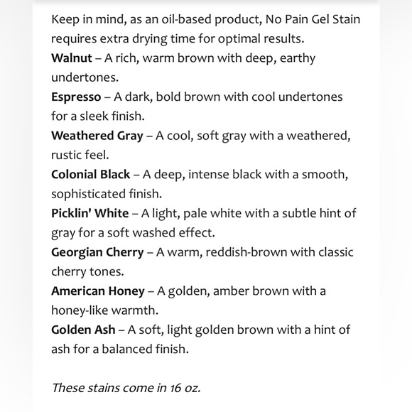 Espresso Gel Stain - Rich Brown Finish - Picture 4 of 8